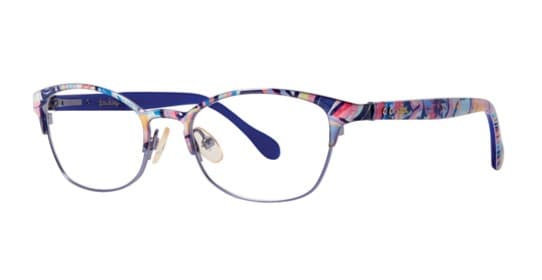 Lilly Pulitzer Bailor Eyeglasses Indigo 46mm Kids