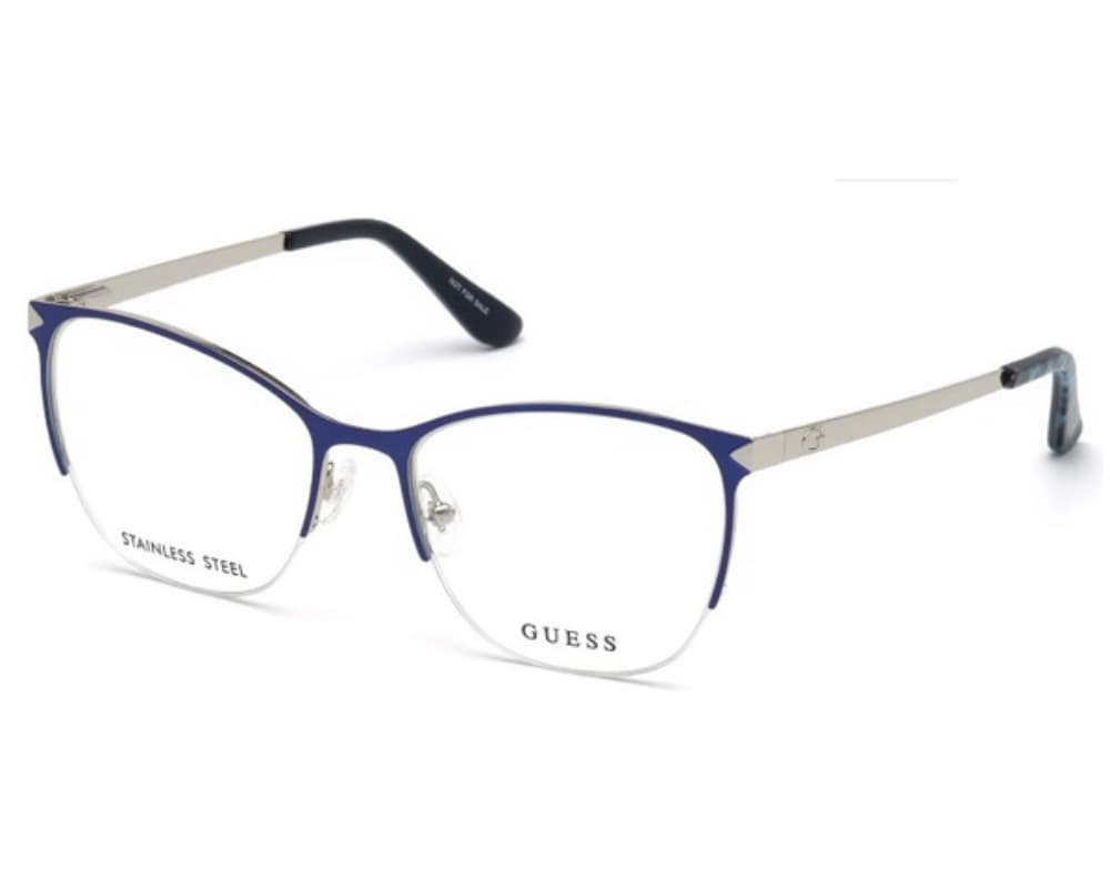 Guess GU 2666 090 Eyeglasses Blue 53mm Women