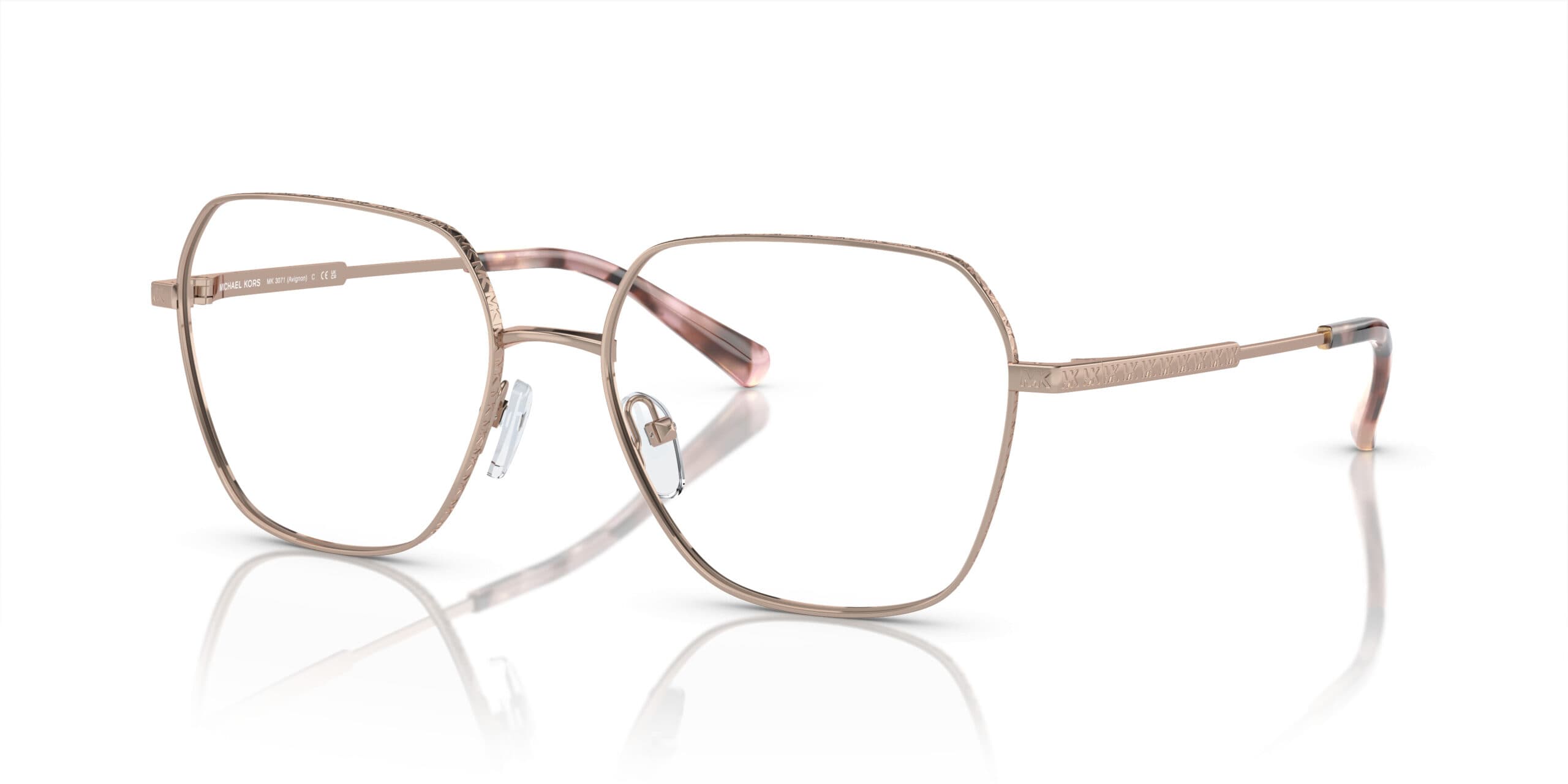 Michael Kors MK3071 Avignon 1108 Eyeglasses Rose Gold 56mm Women