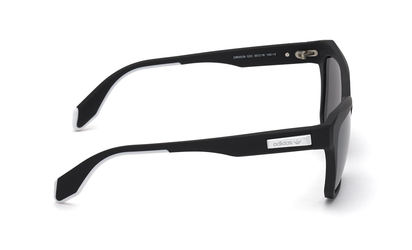 Adidas OR0038 02C Sunglasses Matte Black 55mm Women 7