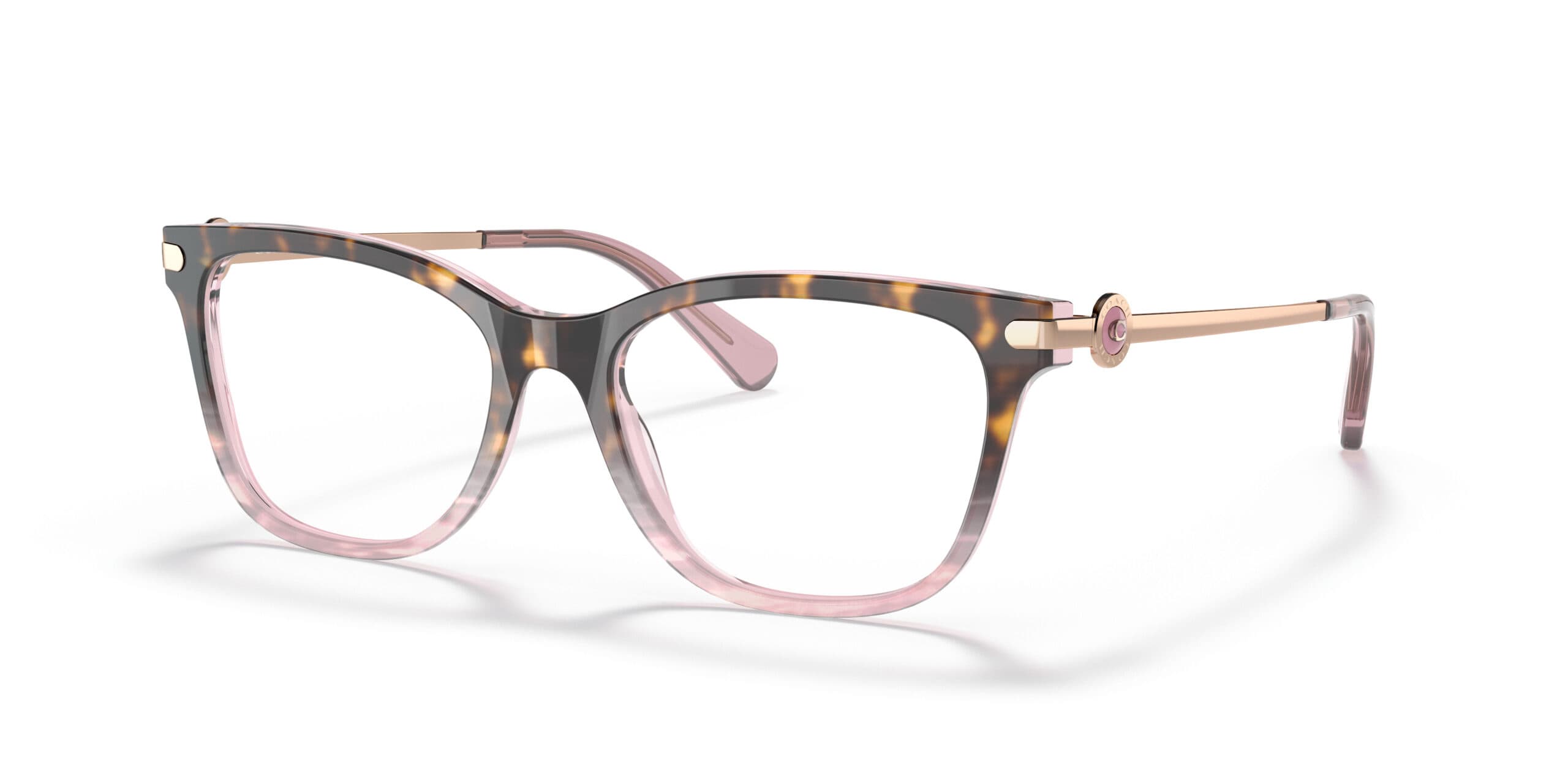 Coach HC6176 5650 Eyeglasses Rose Tortoise Gradient 53mm Women