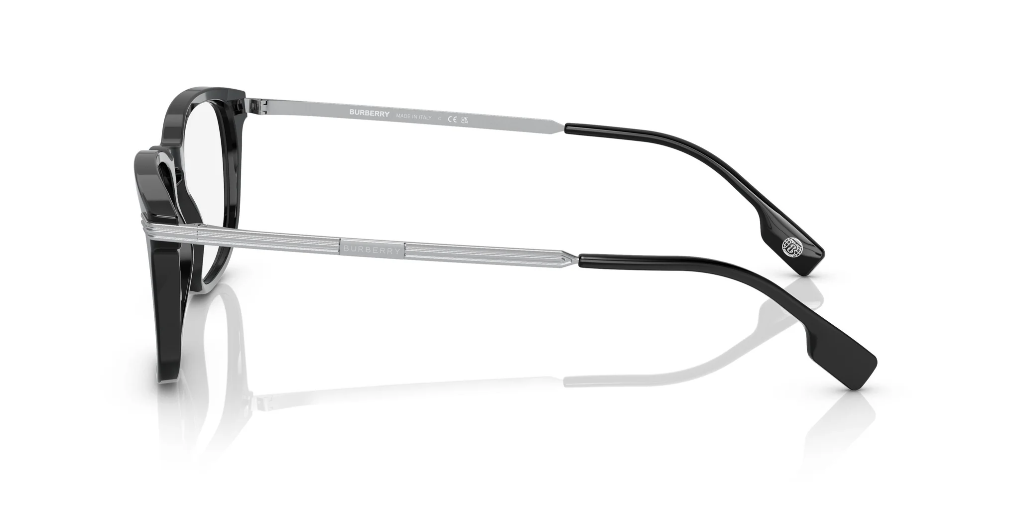 Burberry 0BE2369 3001 Eyeglasses Black 54mm Men 3