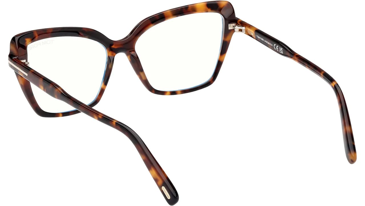 Tom Ford FT5948B 052 Eyeglasses Dark Havana 55mm Women 3