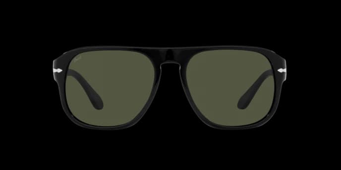 Persol PO3310S 95/31 Sunglasses Black 57mm Unisex 2
