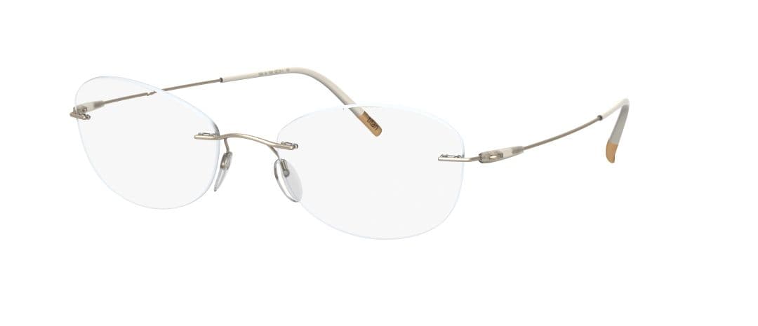 Silhouette 5500 70 8540 Eyeglasses Nude Gold 55mm Women