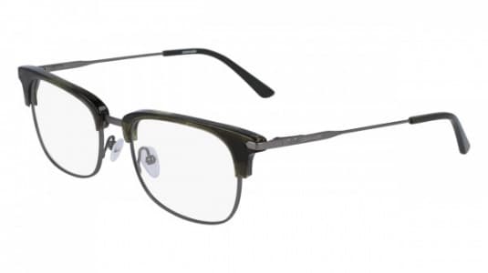 Calvin Klein CK19105 345 Eyeglasses Havana Green 52mm Men