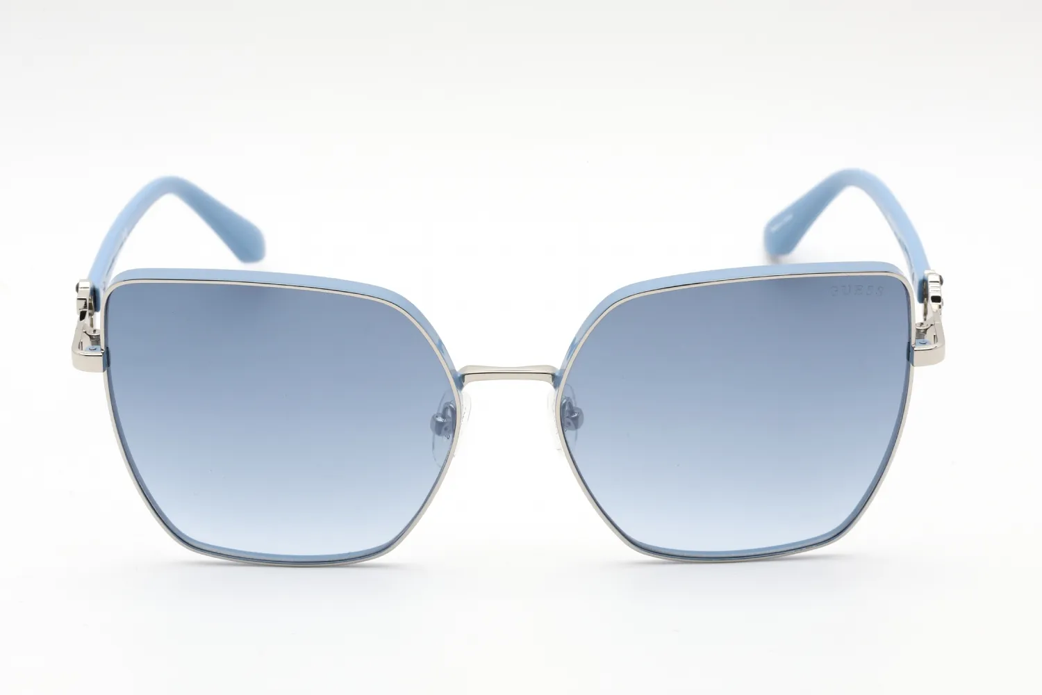 Guess GU7790-S 10W Sunglasses Shiny Light Nickeltin 61mm Women 2