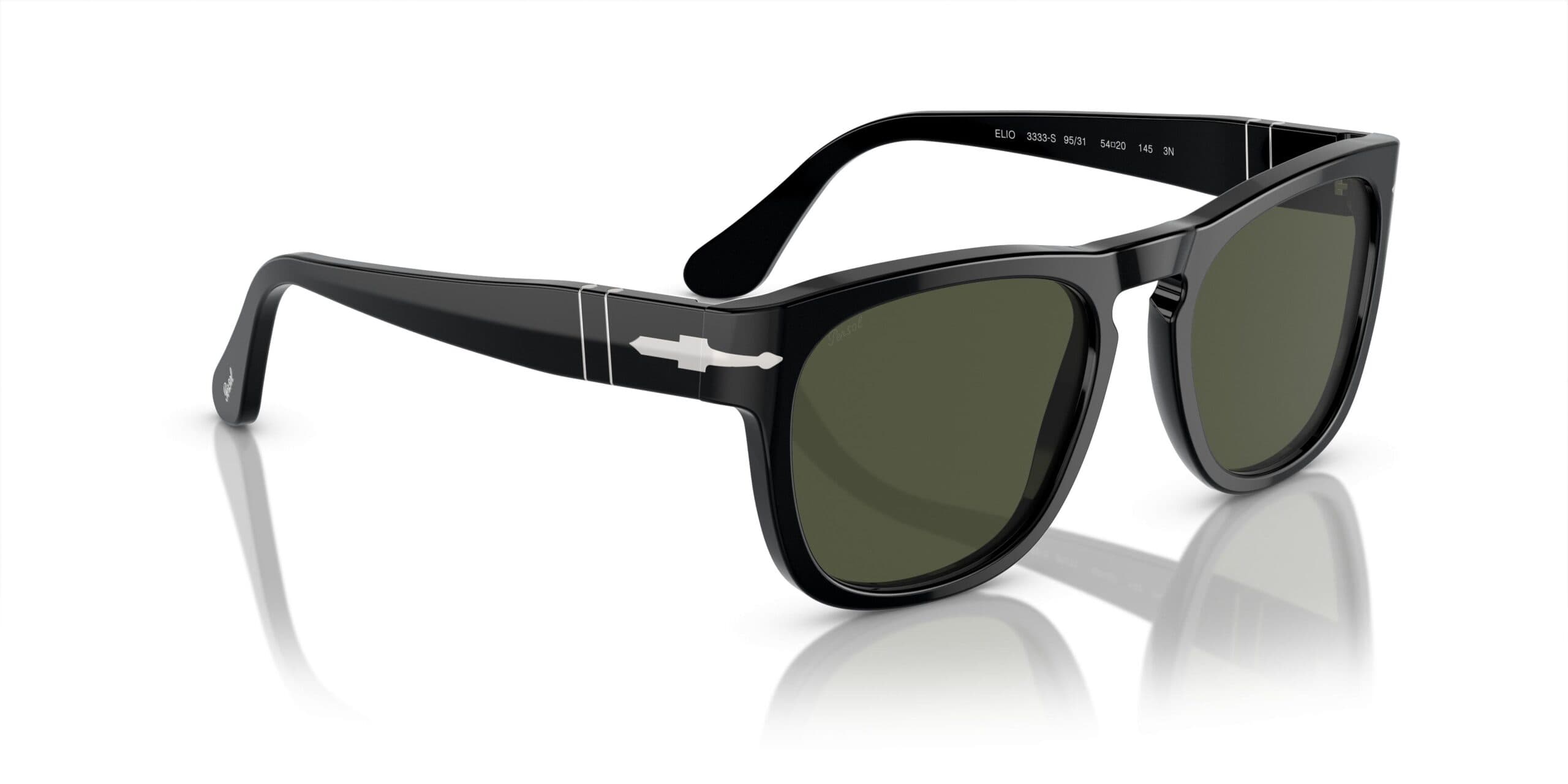 Persol PO3333S 95/31 Sunglasses Black 51mm Unisex 5