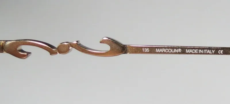 Marcolin 7191 462 Eyeglasses Shiny Gold 52mm 7