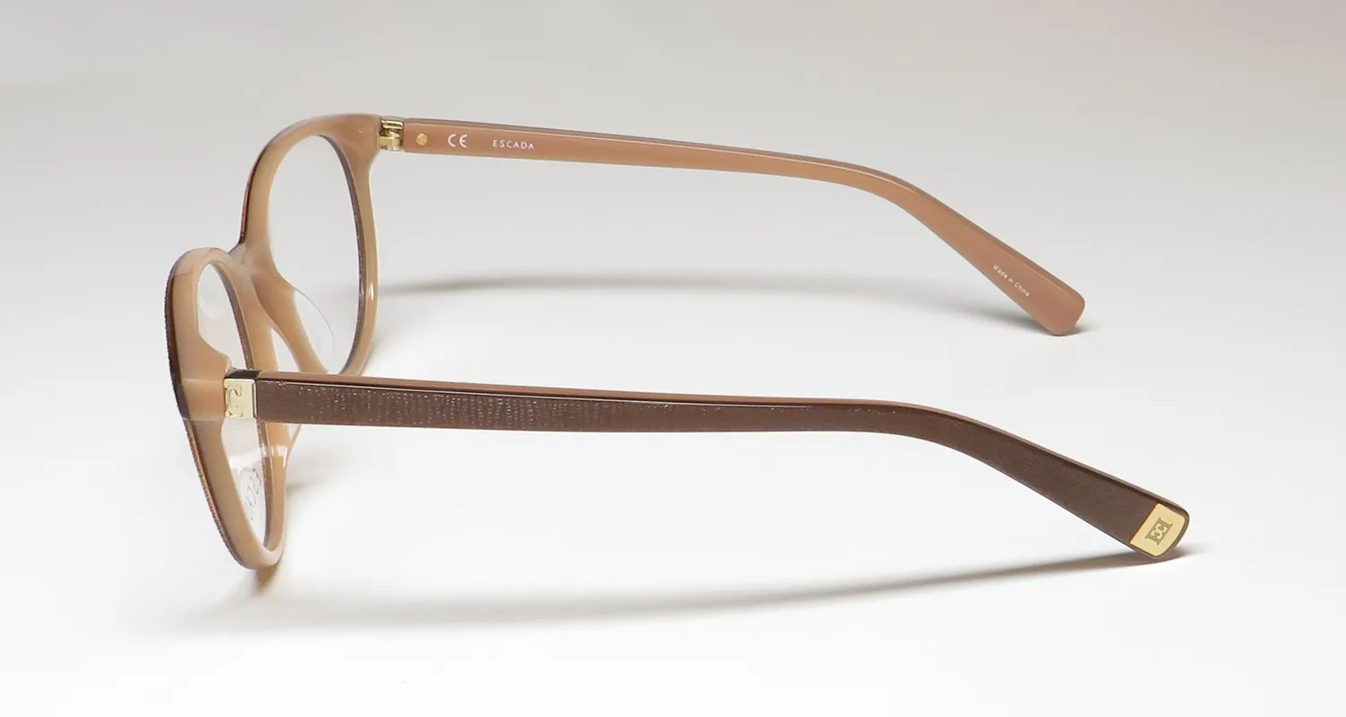 Escada Vesa03 09d2 Eyeglasses Brown 51mm 4