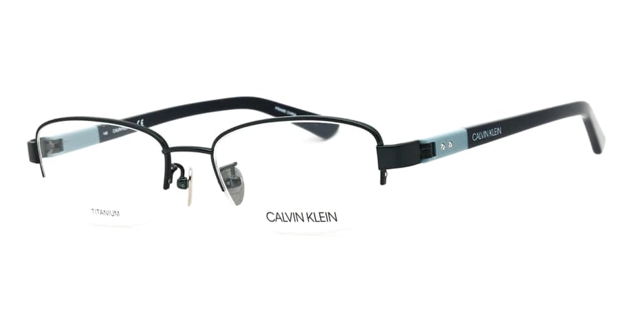 Calvin Klein CK18300A 410 Eyeglasses Shiny Navy 52mm Unisex