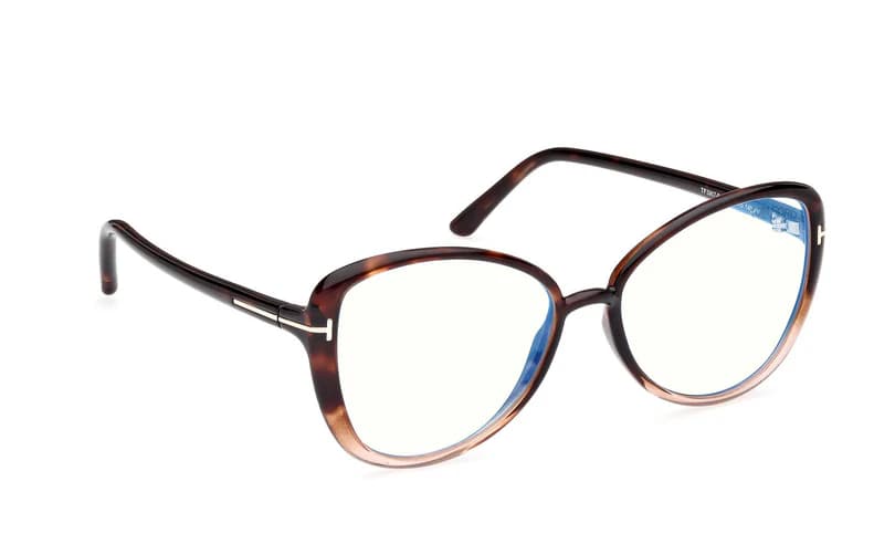 Tom Ford TF5907B 056 Eyeglasses Brown 55mm Women 4