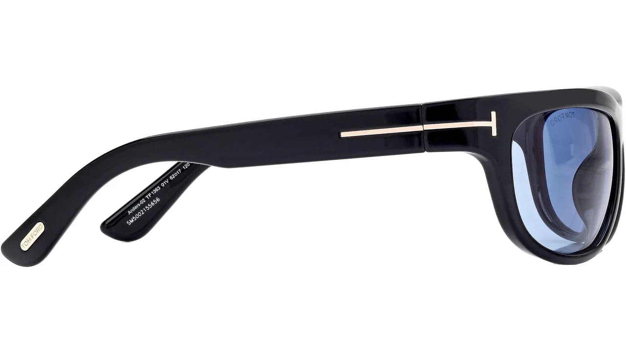 Tom Ford FT1363 01V Sunglasses Shiny Black 62mm Men 3