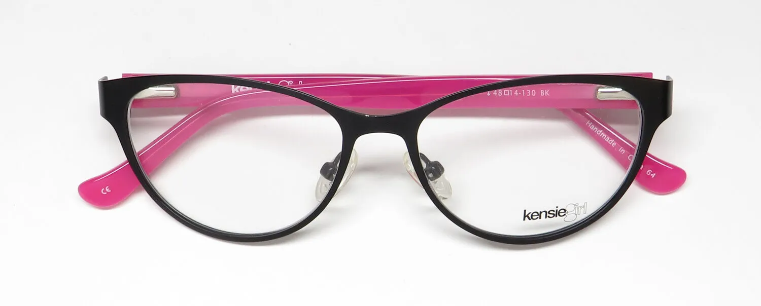 Kensie Cheer bk Eyeglasses Black 48mm 2