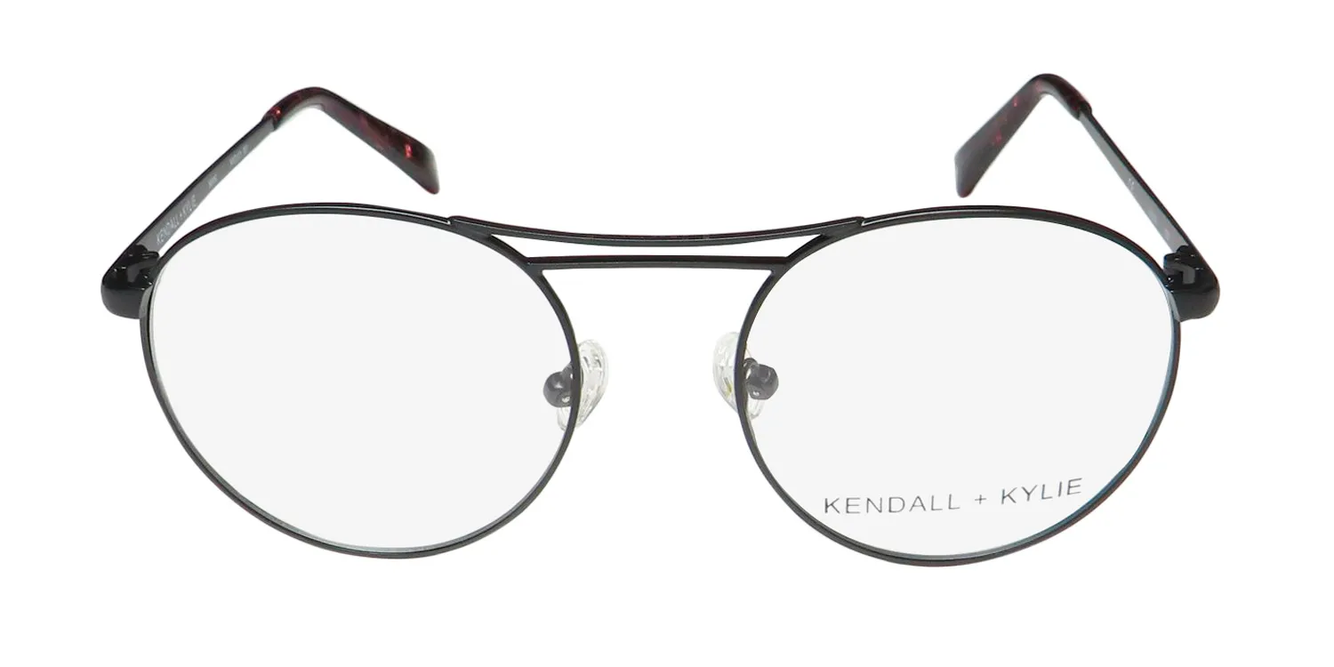 Kendall + Kylie Kko131 Nikki 001 Eyeglasses Black 50mm 3