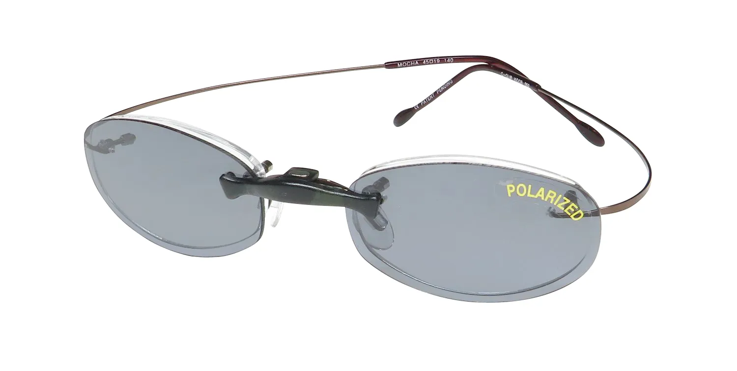 Elite Eyewear 52 mocha Eyeglasses Mocha 45mm