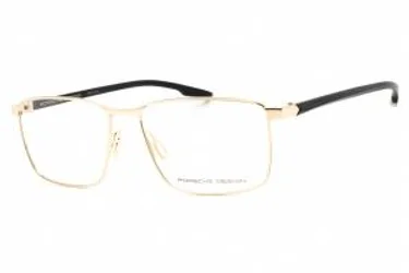 Porsche Design P8733 57B Eyeglasses Gold And Dark Blue