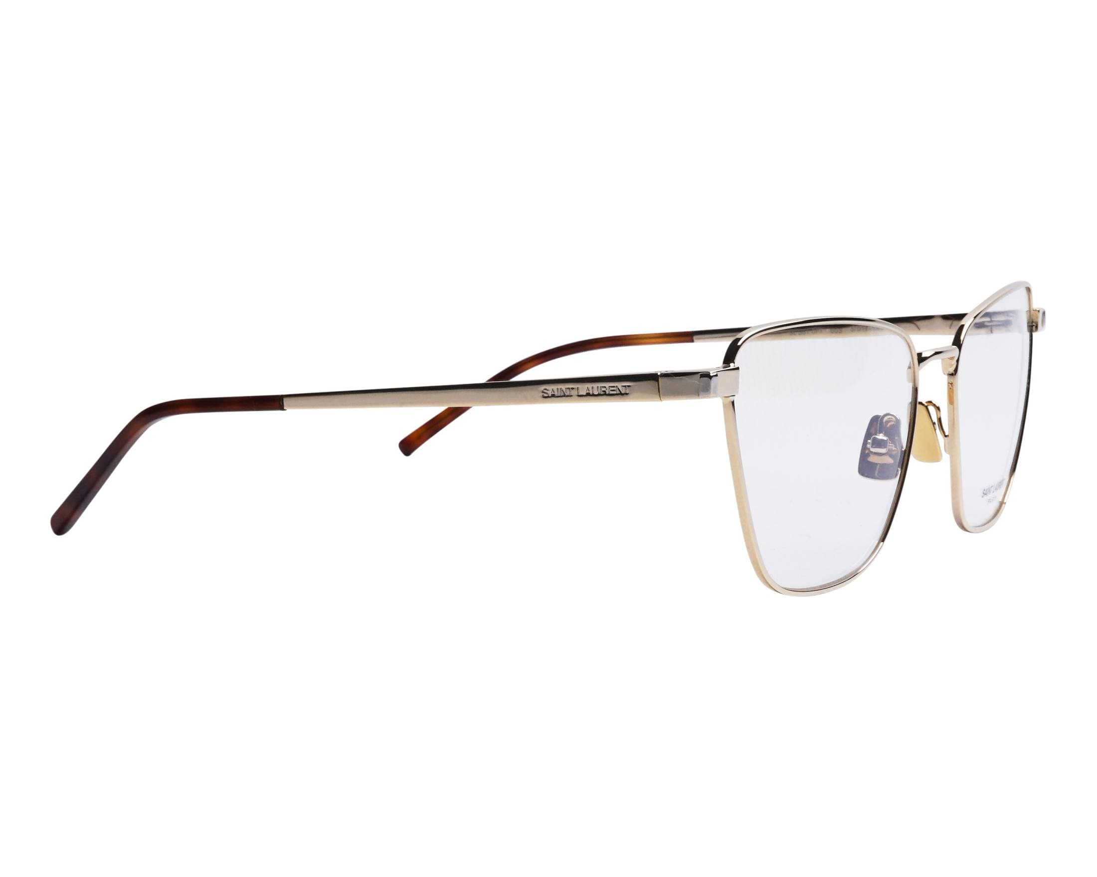 Saint Laurent SL551 003 Eyeglasses Gold 57mm Women 3