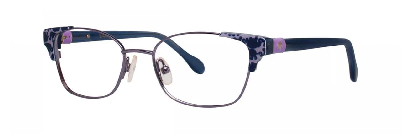 Lilly Pulitzer Sheldrake Eyeglasses Lilac 45mm Kids