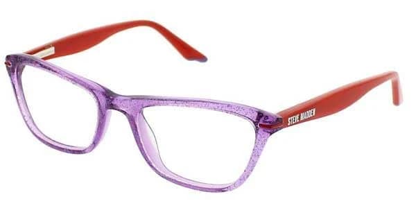 Steve Madden G-Twiinkle Eyeglasses Purple 45mm Kids