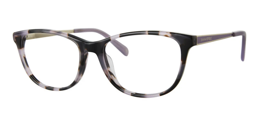 Banana Republic BR 221 0S10 Eyeglasses Lilac Havana 52mm Women