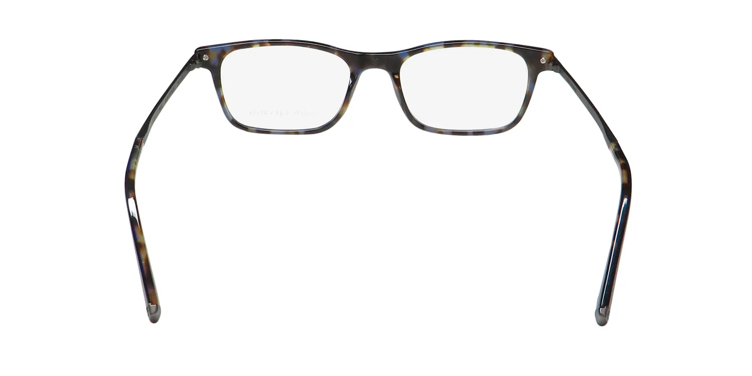 John Varvatos V412 blue/ tortoise Eyeglasses Blue 54mm 5