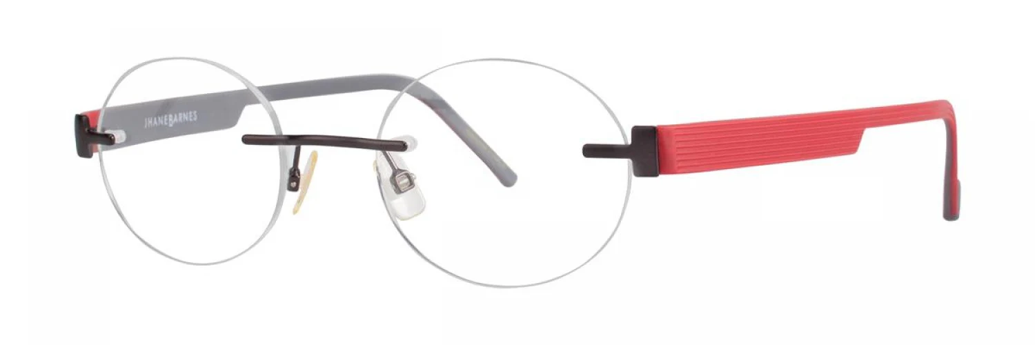 Jhane Barnes Subset 16 Eyeglasses Gunmetal 45mm Men