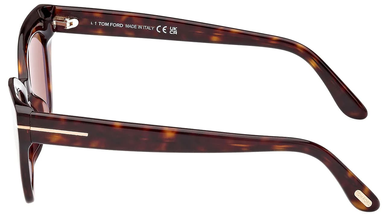 Tom Ford FT1031 52E Sunglasses Dark Havana 52mm Women 3