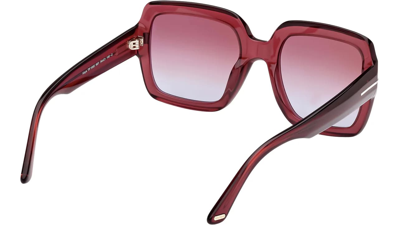 Tom Ford FT1082 66Y Sunglasses Shiny Red 54mm Women 5