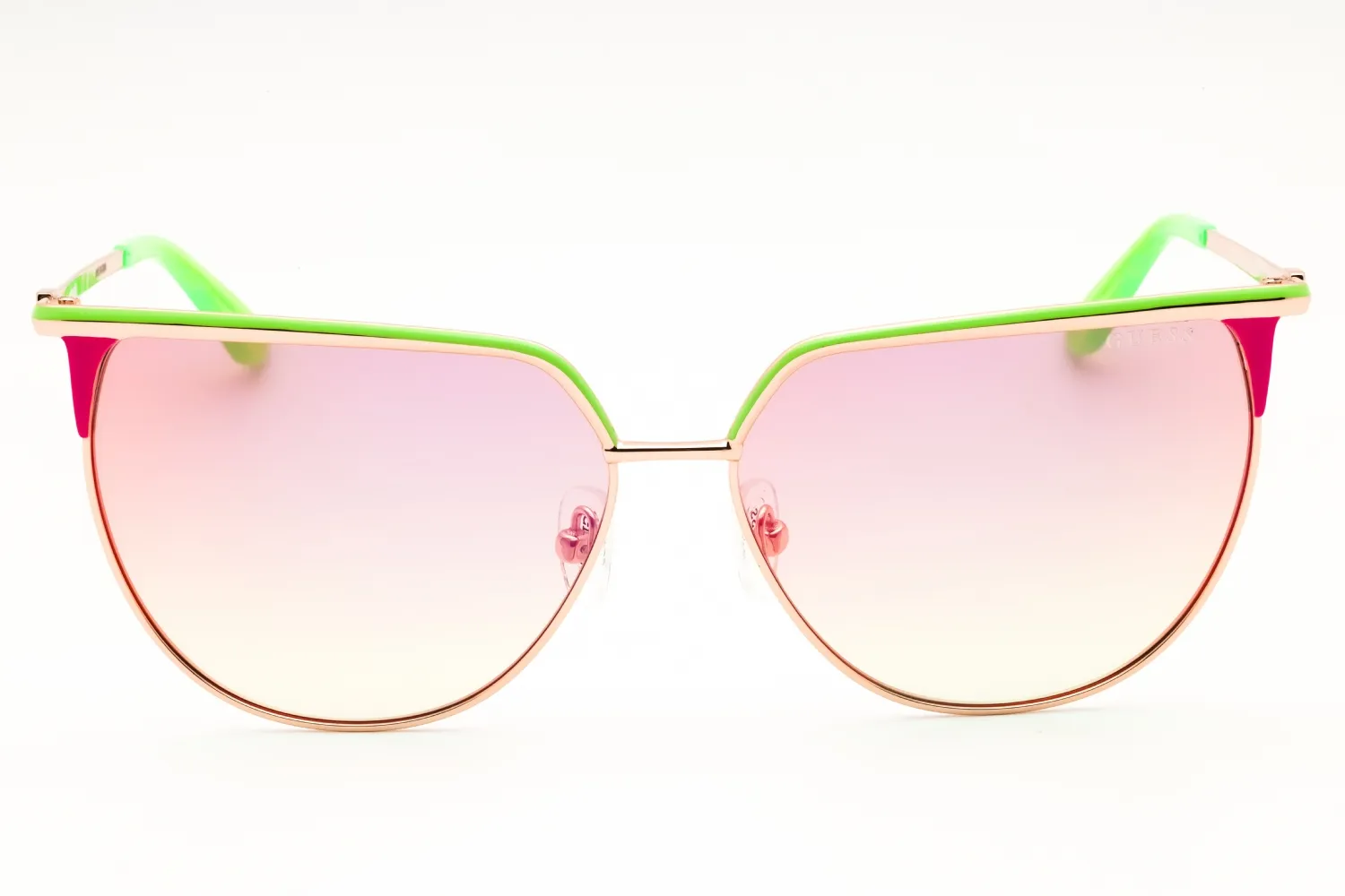 Guess GU00132 95U Sunglasses Light Green 58mm Women 2