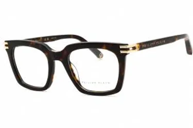 Philipp Plein VPP115M 0722 Eyeglasses Shiny Dark Havana 51mm