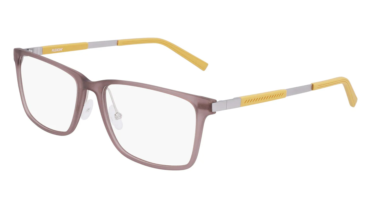 Flexon EP8005 204 Eyeglasses Matte Crystal Taupe 57mm Men