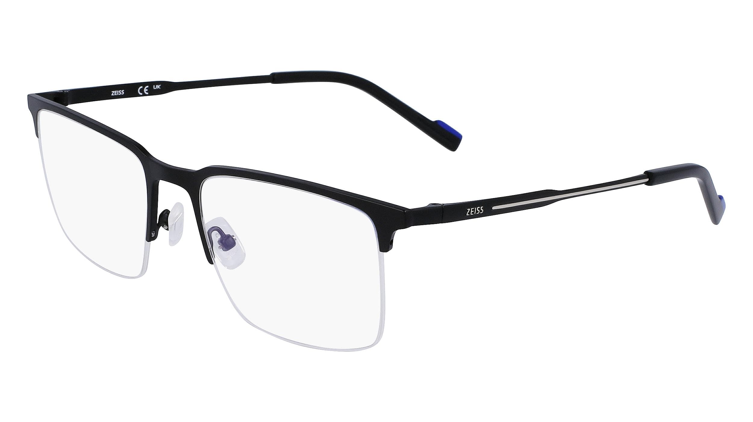 Zeiss ZS23125 002 Eyeglasses Matte Black 53mm Men