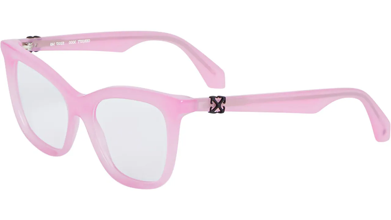 Off White STYLE 7T Eyeglasses Pink 52mm Women