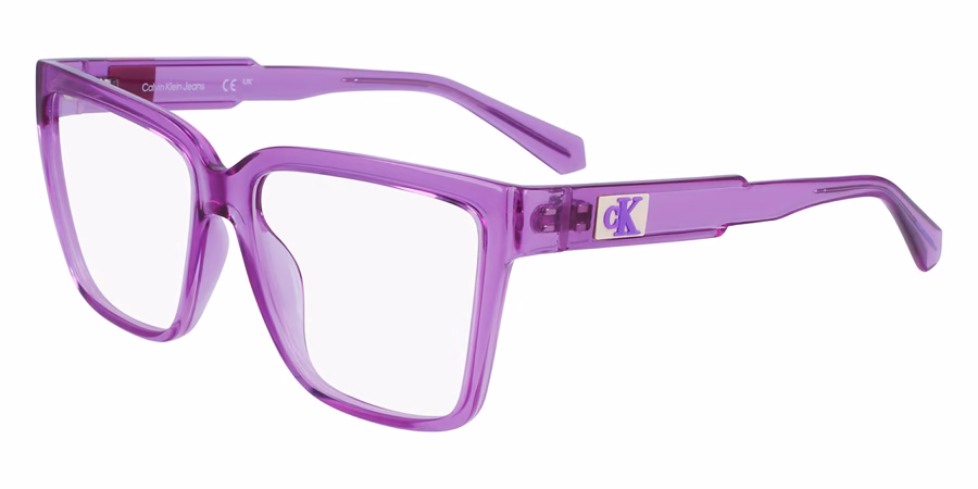 Calvin Klein Jeans CKJ23625 500 Eyeglasses Purple 53mm Women