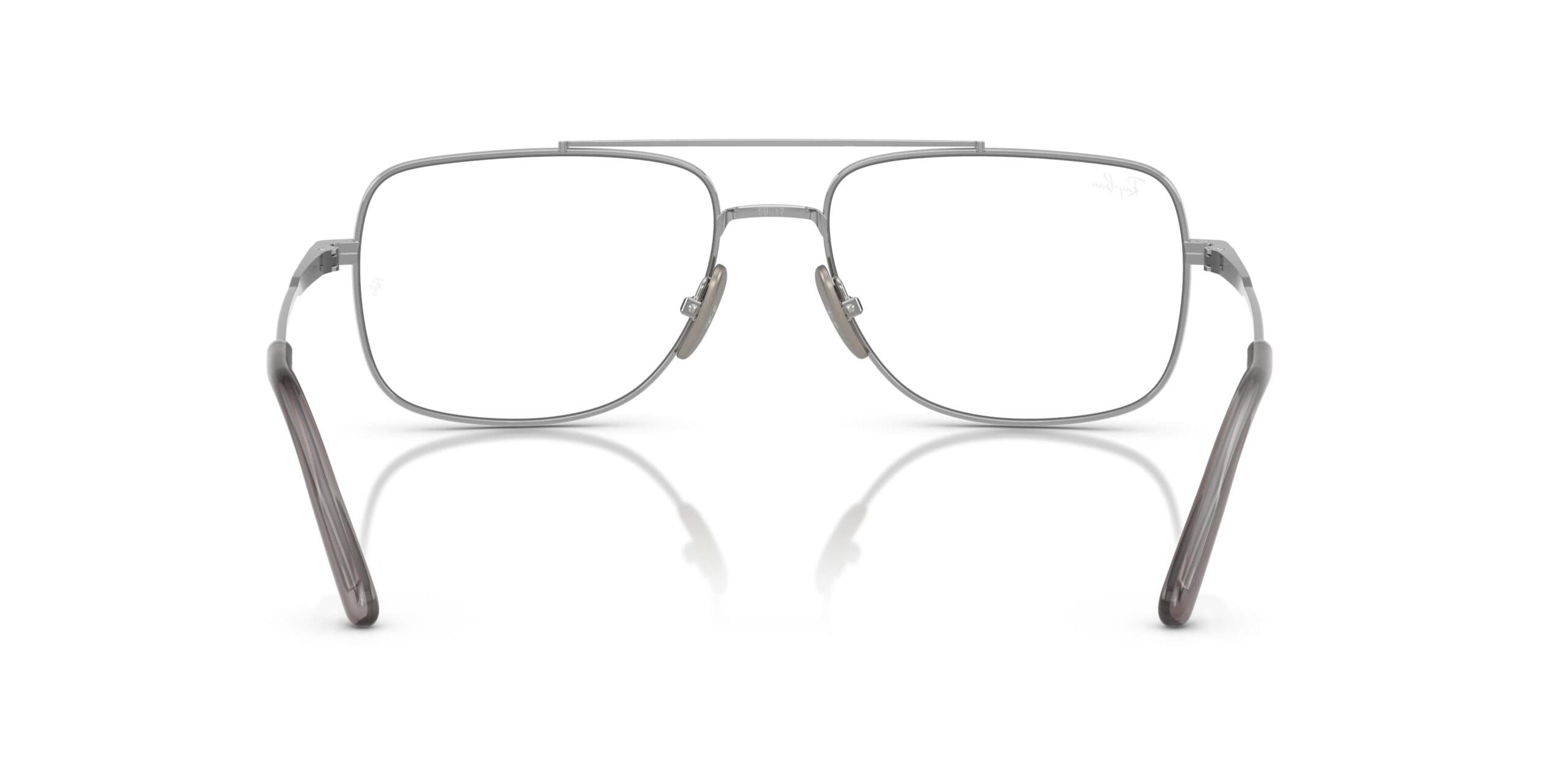 Ray-Ban RX8797 WILLIAM TITANIUM 1002 Eyeglasses Silver 58mm Men 4