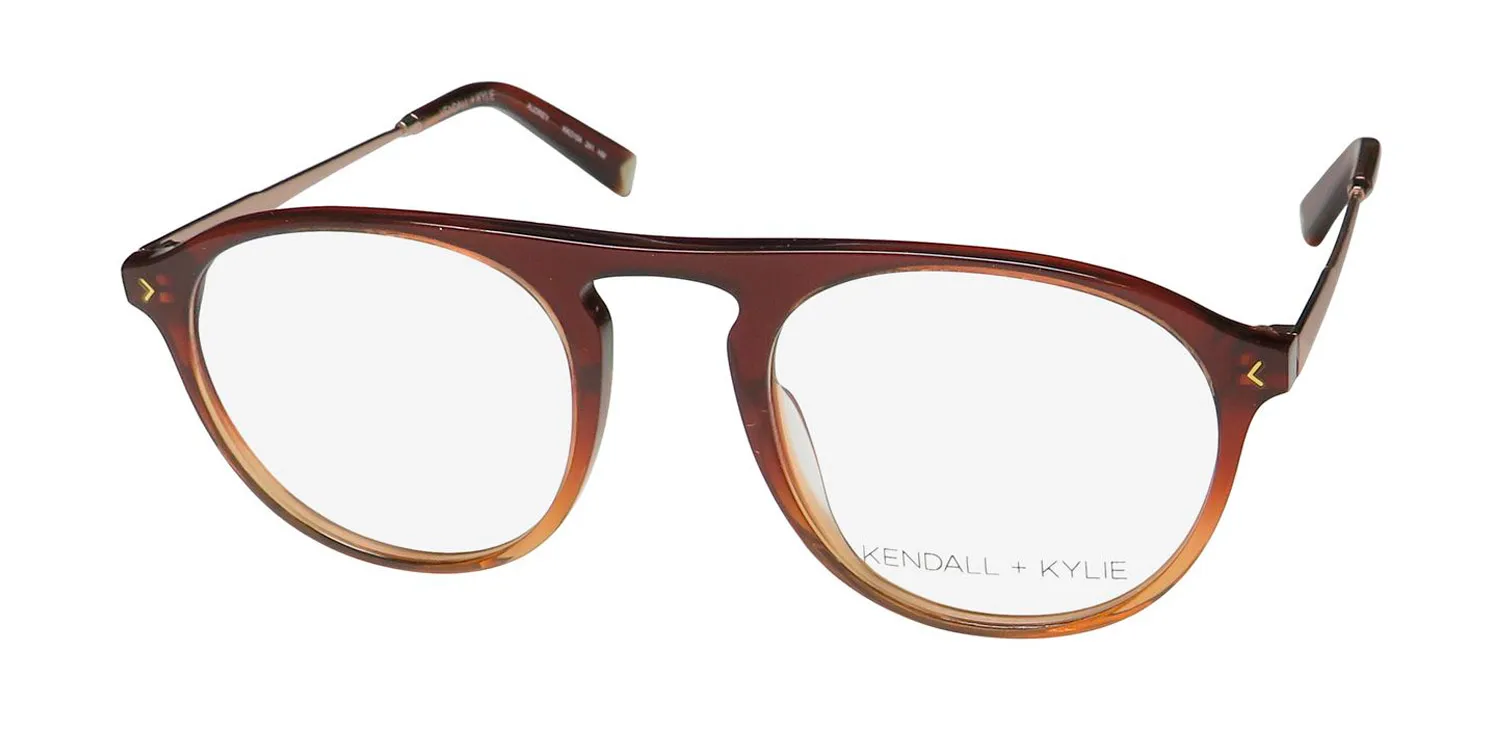 Kendall + Kylie Kko104 Audrey 241 Eyeglasses Brown 50mm Unisex