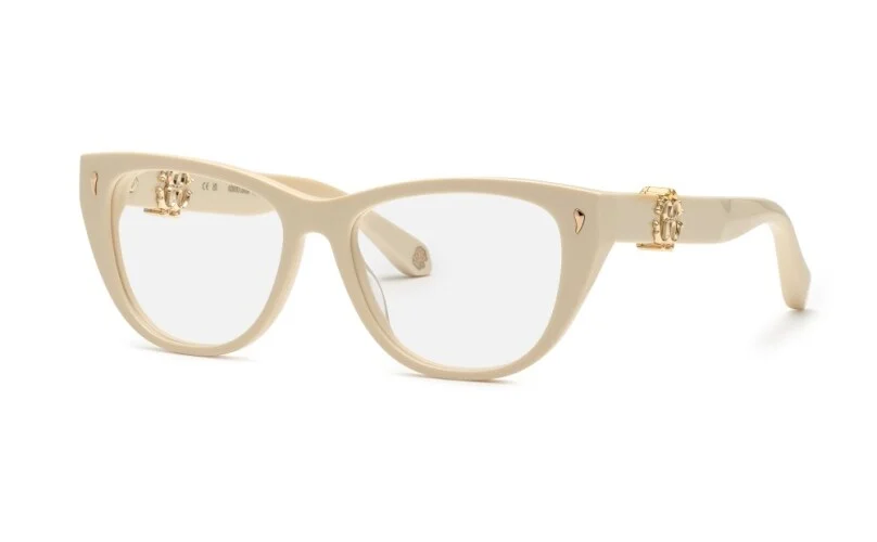 Roberto Cavalli VRC045 09X7 Eyeglasses Cream 54mm Women
