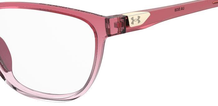 UNDER ARMOUR UA 5038 0LHF Eyeglasses Burgundy 54mm Women 3