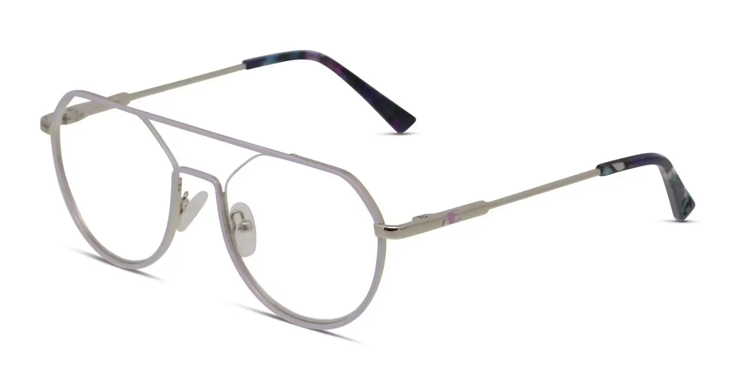 Champion ALI C03 Eyeglasses Lilac Silver 51mm Women