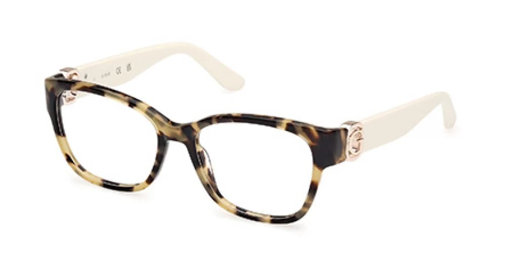 Guess GU50120 056 Eyeglasses Havana 52mm Women