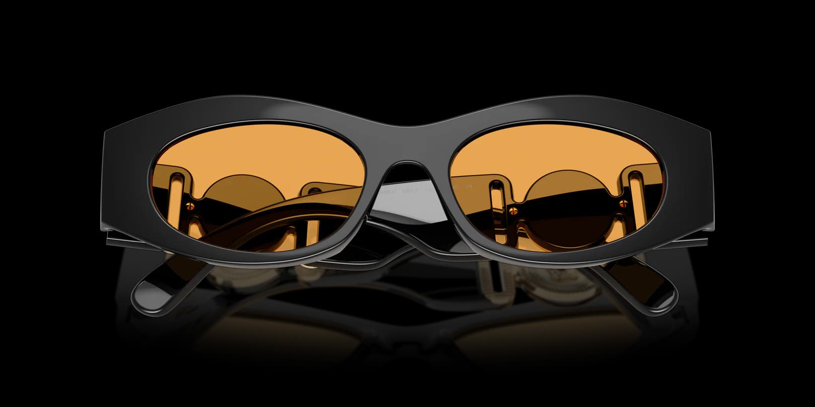 Versace 0VE4480U GB1/7 Sunglasses Black 51mm Women 5