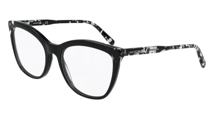 Lacoste L2884 001 Eyeglasses Black 57mm Women