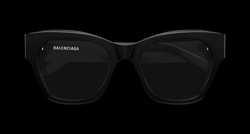 Balenciaga BB0263O 001 Eyeglasses Black 52mm Women 2