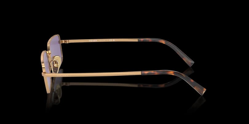 Prada 0PR A60S 7OE01O Sunglasses Brass 59mm Unisex 3