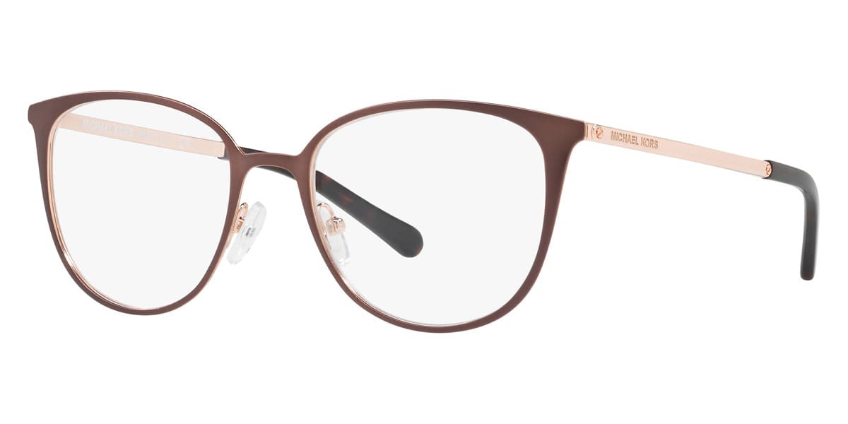 Michael Kors MK3017 Lil 1188 Eyeglasses Satin Brown Rose 51mm Women