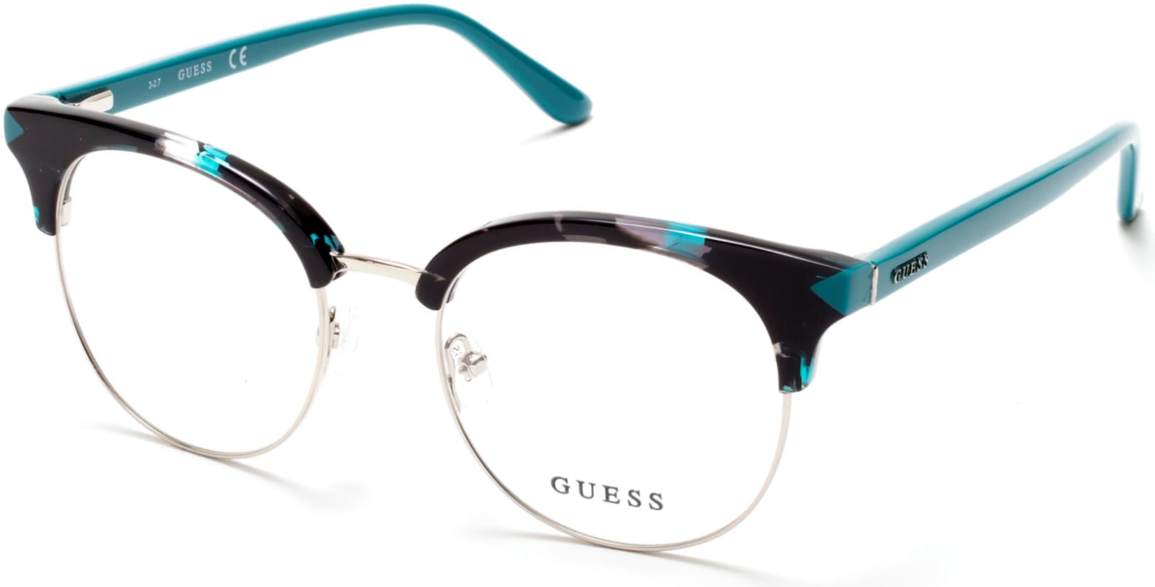 Guess GU2671 089 Eyeglasses Turquoise 49mm Women