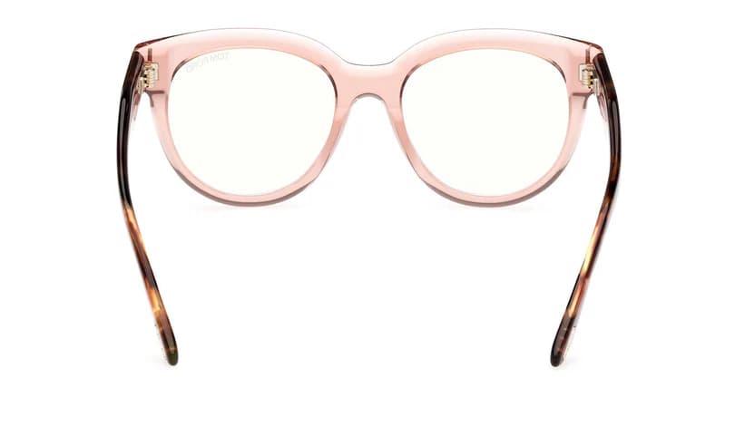 Tom Ford FT5987B 072 Eyeglasses Shiny Pink 52mm Women 4