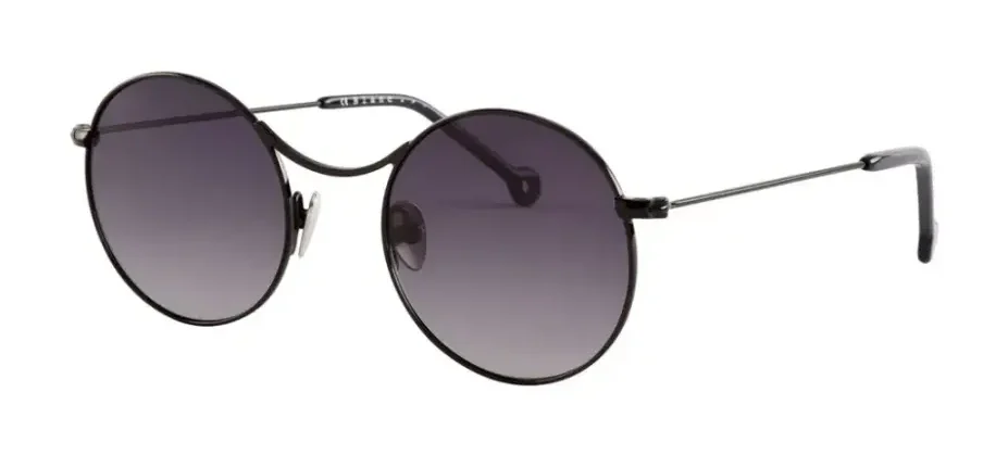 Nathalie Blanc Charlotte C248 Sunglasses Black Blue 47mm Unisex