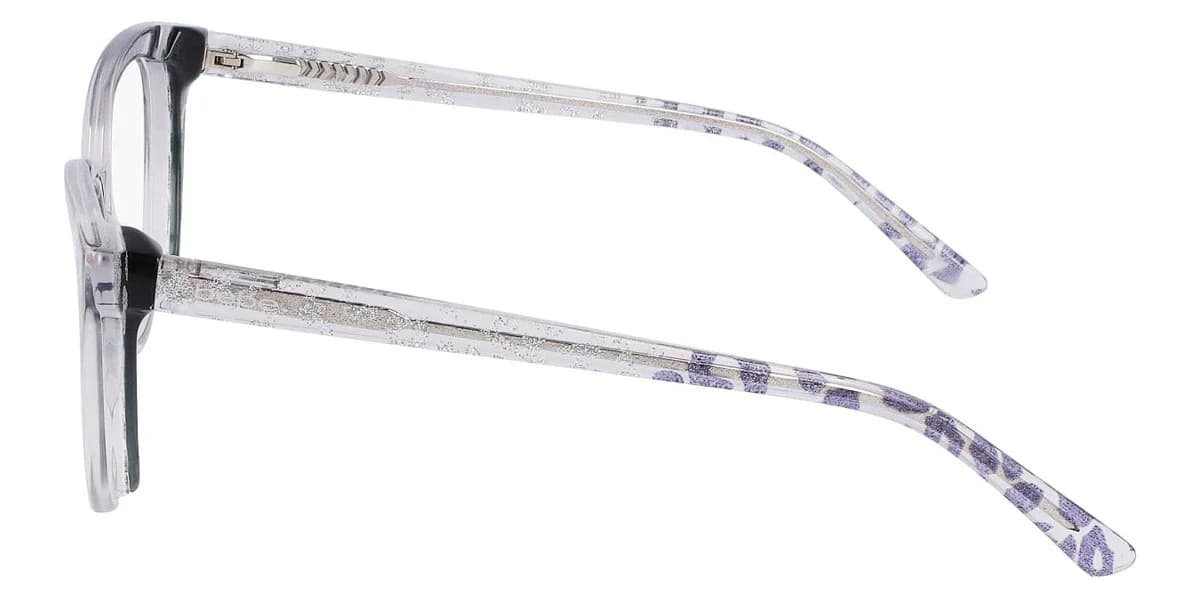 Bebe BB5208 050 Eyeglasses Grey Animal 52mm Women 3